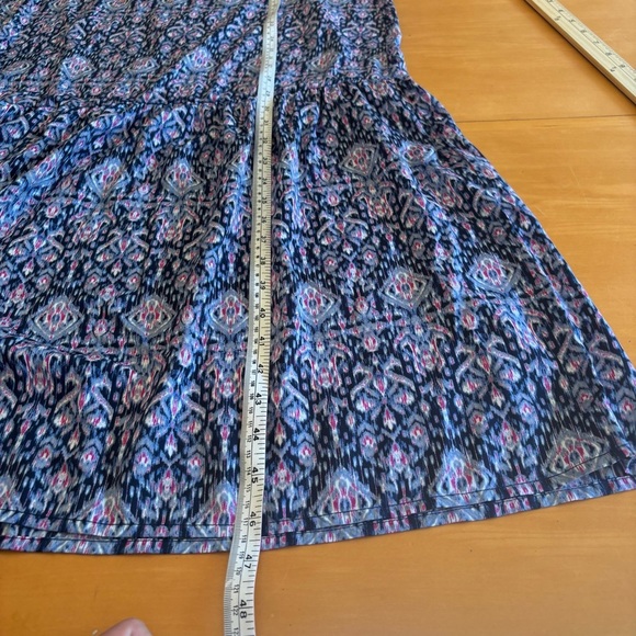 Banana Republic Factory MP NWT drop waist light weight teared skirt midi dress - Picture 8 of 11